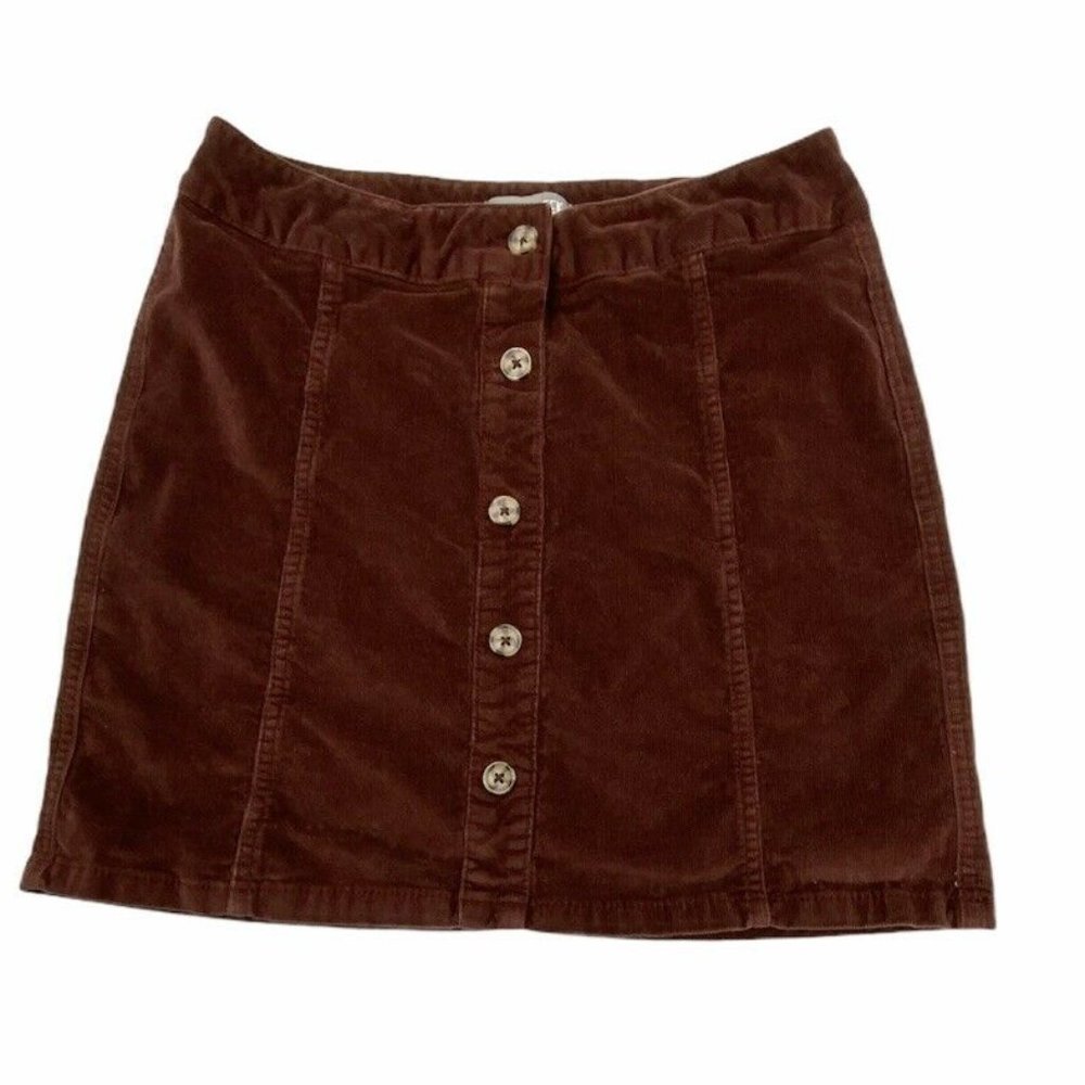 Falls Creek Women’s Brown/Burgundy corduroy Sz 10